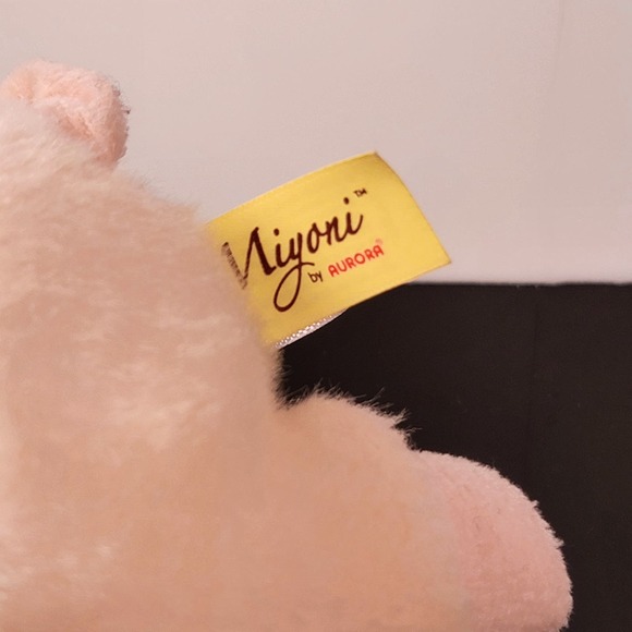 Miyoni Pink Piglet by‎ Aurora w Build A Bear Jacket & Matching Hat Plush Pig 9" - Picture 8 of 9